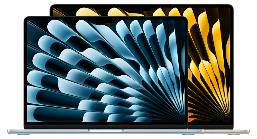 MacBook Air 13インチと15インチ